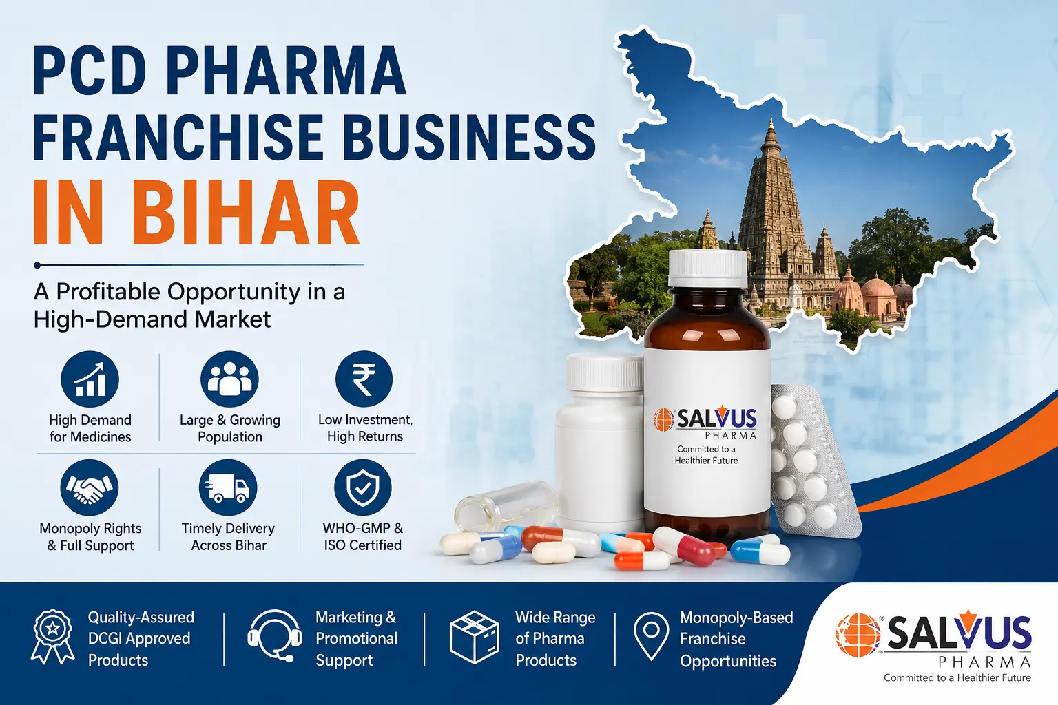 Top PCD Pharma Franchise Company in Bihar