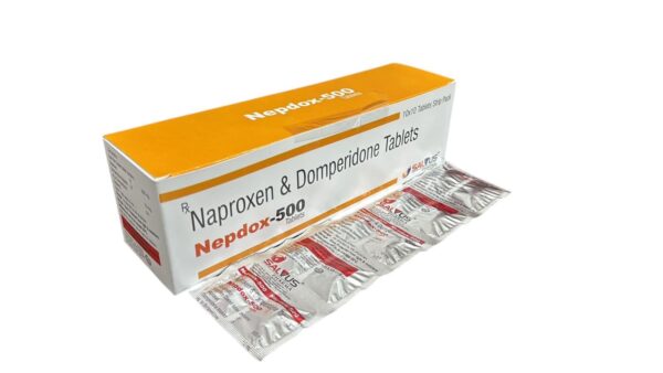 NAPROXEN 500 MG, and DOMEPERIDONE 10 MG TABLETS