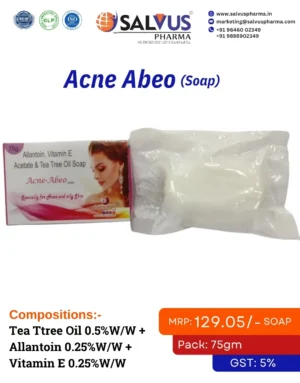 Tea Ttree Oil 0.5%W/W + Allantoin 0.25%W/W + Vitamin E 0.25%W/W