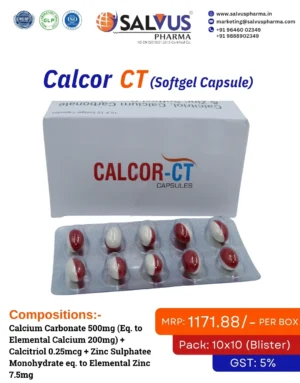 Calcium Carbonate 500mg + Calcitriol 0.25mcg + Zinc 7.5mg