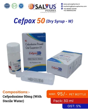 Cefpodoxime 50mg (With Sterile Water)