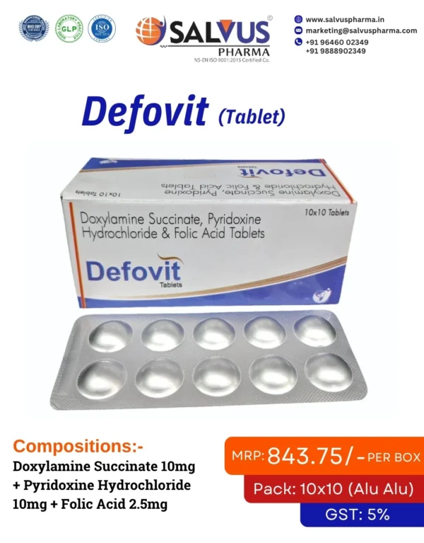 Defovit Tablet - Salvus Pharma