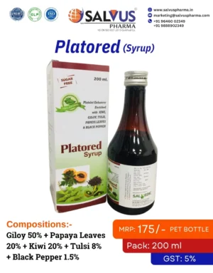 Platored Syrup