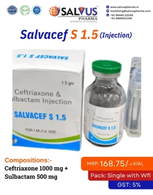 Salvacef S 1.5 Injection