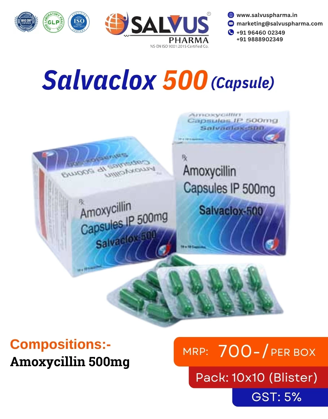 Salvaclox 500 Capsule