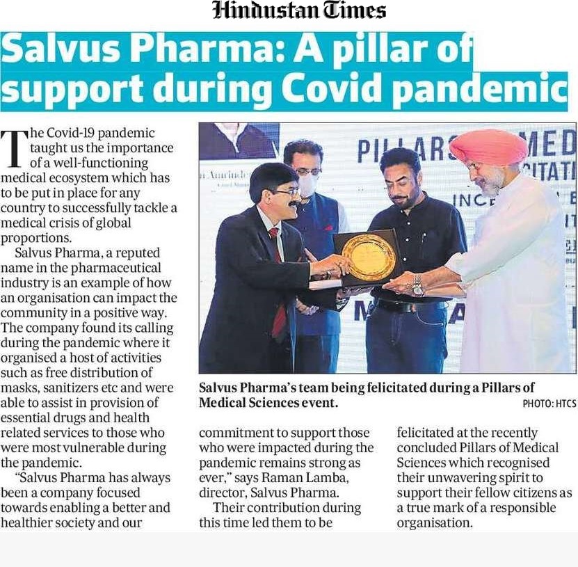 salvus pharma news