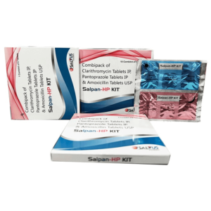 Clarithromycin, Pantoprazole, Amocixillin Tablets