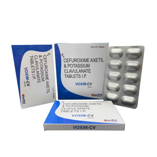 Cefuroxime 500 mg, Clavulanic Acid 125 mg Tablet