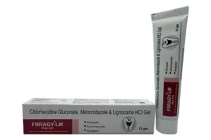 Chlorhexidine Gluconate 1.0%w/w, Metronidazole Benzoate 1.0%w/w, Lignocaine Hydrochloride 2.0%w/w Oral Gel