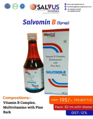 Vitamin B Complex and Multimineral with Pine Bark Syrup