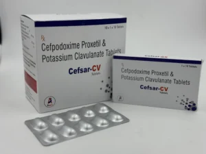 Cefpodoxime 200mg and Potassium Clavulanate 125mg Tablets