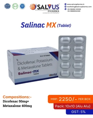 Dicofenac and Metaxalone Tablets